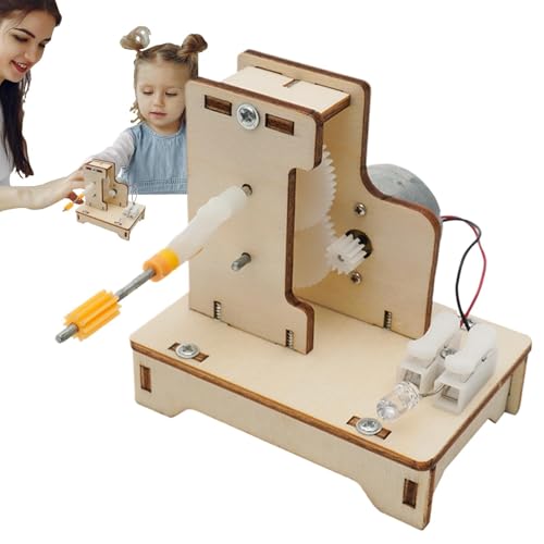 Wissenschaftlicher Projektgenerator, STEM-Generator-Kit, Lernspiele Bauspielzeug, Lernspielzeug aus für wissenschaftliche Experimente, STEM-Spielzeug-Handkurbelgenerator für Kinder Wissenschaftlicher Projektgenerator, STEM-Generator-Kit, Lernspiele Bauspielzeug, Lernspielzeug aus für wissenschaftliche Experimente, STEM-Spielzeug-Handkurbelgenerator für Kinder von Whnbuij