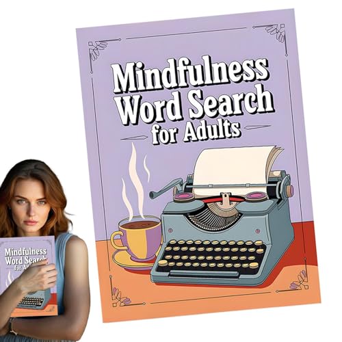 Wortsuche Puzzle Bücher, Erwachsene Word -Suchbücher | Reisewort Rätsel | Tragbare Unterhaltungsaktivitäten, Gehirnübungsspiele für Wartezimmer Zeitvertreib von Whnbuij