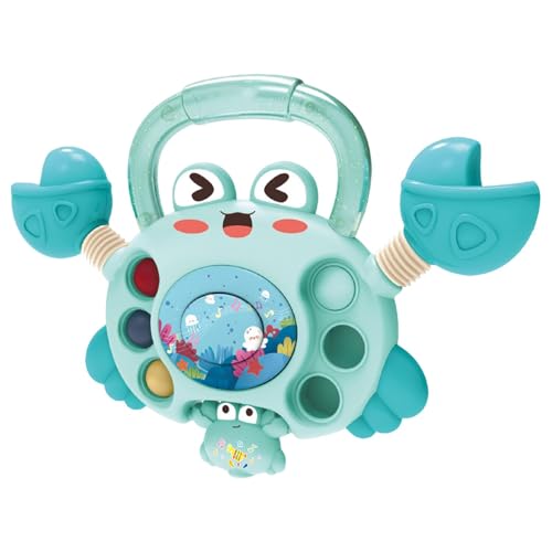 Ziehen Sie String Toy – leichtes Spielzeug | Toddler Multisensorische Aktivität Toys, Dureble Crab Shape Educational Toys, Fine Motor Skills Development, Tirling Toy von Whnbuij