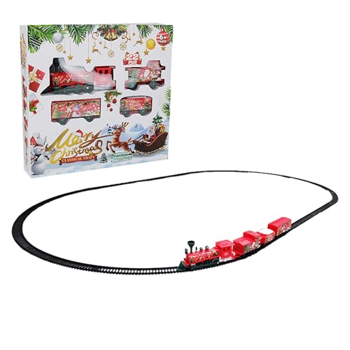 Zugschienen Set, Eisenbahnschienen für Weihnachten | Retro Spielzeug Bauset für Weihnachtszug | Modelleisenbahnen Set für Weihnachtsfeier | Bauspaß für Ostern co Zugschienen Set, Eisenbahnschienen für Weihnachten | Retro Spielzeug Bauset für Weihnachtszug | Modelleisenbahnen Set für Weihnachtsfeier | Bauspaß für Ostern co von Whnbuij