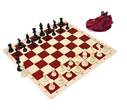 Wholesale Chess Triple Weighted Staunton Silicone Set - Red Wholesale Chess Triple Weighted Staunton Silicone Set - Red von Wholesale Chess