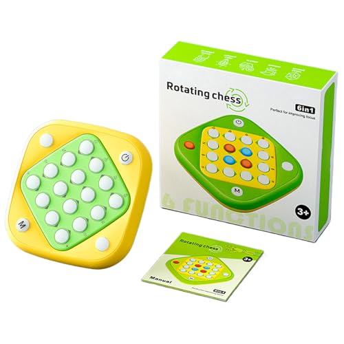 Schachspiel, Schachbrett, Drehbares Multifunktions-Logikspiel Für Familienabende Partys Und Geschenkidee Erwachsene Und Kinder Schachspiel, Schachbrett, Drehbares Multifunktions-Logikspiel Für Familienabende Partys Und Geschenkidee Erwachsene Und Kinder von Whrcy