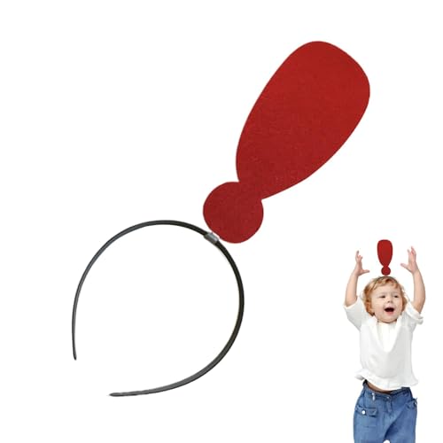 Whrcy Haarreif mit Pfeilspitze, Ausrufezeichen, Haarschmuck für Fotokabinen, Requisiten, Partyzubehör Whrcy Haarreif mit Pfeilspitze, Ausrufezeichen, Haarschmuck für Fotokabinen, Requisiten, Partyzubehör von Whrcy