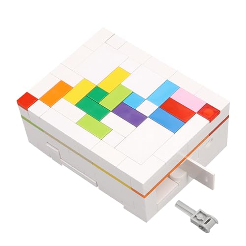 Whrcy Puzzlebox für Erwachsene, Geheim-Puzzle-Box – Regenbogen-Puzzlebox | Bausteine, Puzzle-Set, Lernspielzeug für Jugendliche und Erwachsene, Geschenk von Whrcy