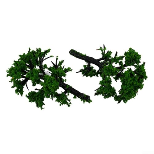 Modeling Essentials Baummodelle für Zugschienen, ideal zur Verbesserung Ihrer Diorama-Projekte (B), 50 Stück von Whychstore