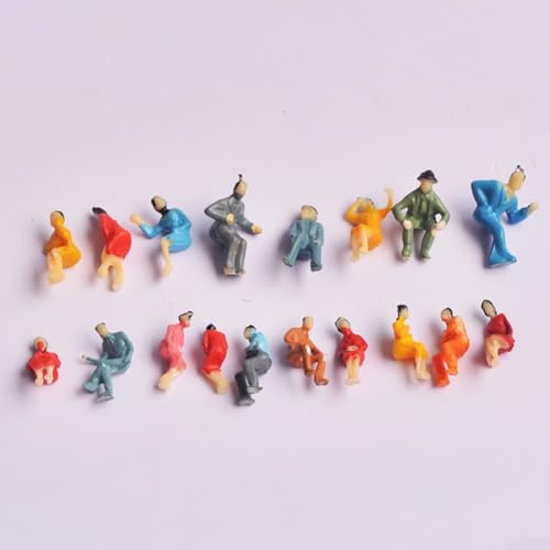 Whychstore Sitzfiguren-Set Veredeln Sie Ihr Diorama mit einer Vielzahl von 100 bemalten Modellen von Whychstore