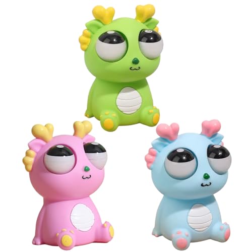 Angstspielzeug, 3PCS -Squeeze -Spielzeug, Augenpoping Dragon Stress Relief Toy Lustiger Augapfel Burst Dragon für Geburtstagsgeschenke, Party Gefälligkeiten Angstspielzeug, 3PCS -Squeeze -Spielzeug, Augenpoping Dragon Stress Relief Toy Lustiger Augapfel Burst Dragon für Geburtstagsgeschenke, Party Gefälligkeiten von Whyzsjnclg