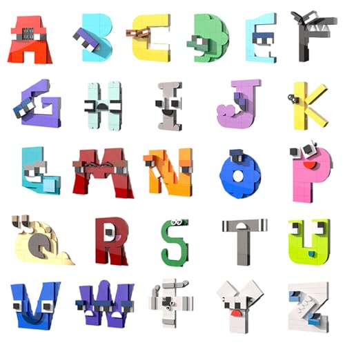 Briefspielzeug, Briefkonstruktion Set 26PCS Letter von Whyzsjnclg
