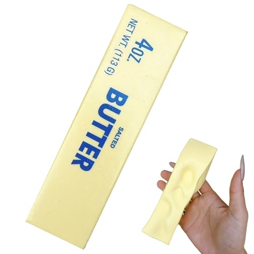 Squeeze -Spielzeug, Squish -Spielzeug, langsamer Rückprall süßer Butter -Squeeze Stress Bälle, 5, 7 x 1, 6 Zoll Stressabbau Sensor für Erwachsene Kindergeschenke Squeeze -Spielzeug, Squish -Spielzeug, langsamer Rückprall süßer Butter -Squeeze Stress Bälle, 5, 7 x 1, 6 Zoll Stressabbau Sensor für Erwachsene Kindergeschenke von Whyzsjnclg