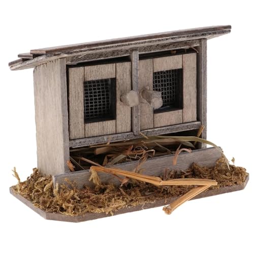 Whyzsjnclg 1:12 Puppenhaus -Zubehör im Maßstab von Whyzsjnclg