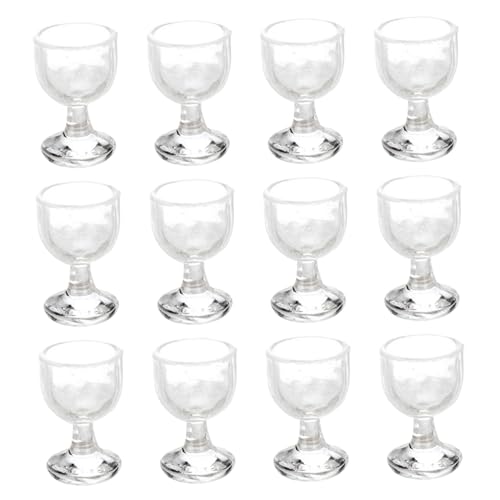 Whyzsjnclg 12pcs Mini Weingläser, 0,6 x 0,4 Mini Wine Dollhouse Miniatures Harz 1/12 Maßstab für Dollhouse für Dollhouse Kitchen Toys Whyzsjnclg 12pcs Mini Weingläser, 0,6 x 0,4 Mini Wine Dollhouse Miniatures Harz 1/12 Maßstab für Dollhouse für Dollhouse Kitchen Toys von Whyzsjnclg