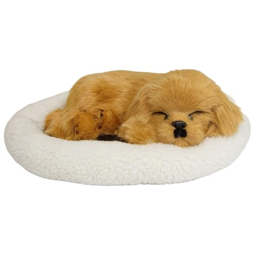 Whyzsjnclg Atemgefüllte Tier, atmungsgefüllte Tier, süße schlafende Hunde auf Pad Dog, batteriebetriebene Kinder Geschenke, Gelb, Gelb Whyzsjnclg Atemgefüllte Tier, atmungsgefüllte Tier, süße schlafende Hunde auf Pad Dog, batteriebetriebene Kinder Geschenke, Gelb, Gelb von Whyzsjnclg