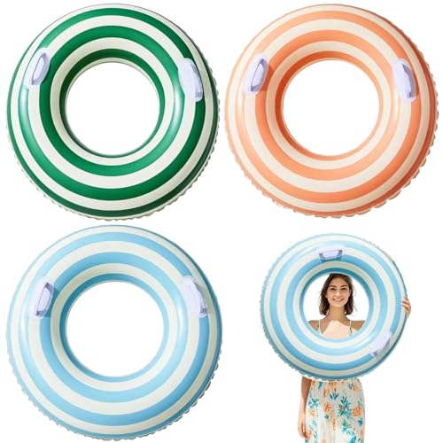 Whyzsjnclg Aufblasbare Poolringe für Erwachsene, aufblasbare Poolringe für Erwachsene, 3 PCs 30 Zoll großer Auftriebsretro Striped Float für Sommerstrandschwimmen Whyzsjnclg Aufblasbare Poolringe für Erwachsene, aufblasbare Poolringe für Erwachsene, 3 PCs 30 Zoll großer Auftriebsretro Striped Float für Sommerstrandschwimmen von Whyzsjnclg
