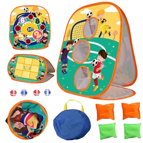 Whyzsjnclg Bean -Taschen -Wurf, Bohnen -Taschen -Spiel für Kinder 3 in 1 tragbare Faltbare Kinder Cornhole Game Set Educational für Whyzsjnclg Bean -Taschen -Wurf, Bohnen -Taschen -Spiel für Kinder 3 in 1 tragbare Faltbare Kinder Cornhole Game Set Educational für von Whyzsjnclg