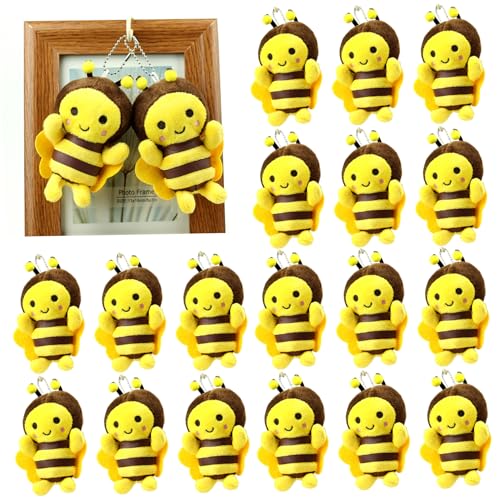 Whyzsjnclg Biene Plüsch, Plüschbiene 20pcs 5 Zoll Baumwolle mit Bein, Arm, Tentakel, Flügel & Lächeln für Rucksack mit Perlenkette gefüllt Whyzsjnclg Biene Plüsch, Plüschbiene 20pcs 5 Zoll Baumwolle mit Bein, Arm, Tentakel, Flügel & Lächeln für Rucksack mit Perlenkette gefüllt von Whyzsjnclg