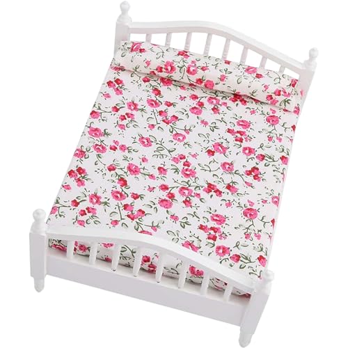 Whyzsjnclg Dollhouse Bett 6,2x4,7 x 3,4 Zoll lustiges realistisches Puppenbett kreatives DIY -Spielzeugbett Holz Puppen Hausmöbel für Kinder so tun, Whyzsjnclg Dollhouse Bett 6,2x4,7 x 3,4 Zoll lustiges realistisches Puppenbett kreatives DIY -Spielzeugbett Holz Puppen Hausmöbel für Kinder so tun, von Whyzsjnclg
