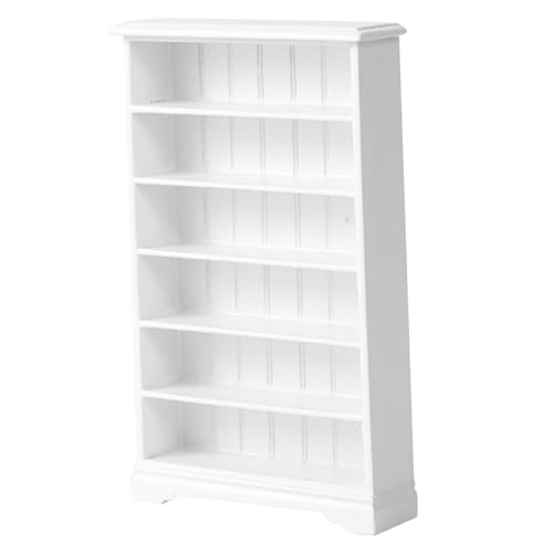 Whyzsjnclg Dollhouse -Bücherregal, 4 x 1 x 6 Zoll 1:12 Skala White Bookshelf, 6 -Tier -Holzlagerständer, Display für Doll House Decor Whyzsjnclg Dollhouse -Bücherregal, 4 x 1 x 6 Zoll 1:12 Skala White Bookshelf, 6 -Tier -Holzlagerständer, Display für Doll House Decor von Whyzsjnclg