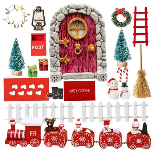 Whyzsjnclg Elf -Tür, Elf -Tür Kit 1:12 Skala Hölzerne gewölbte Fee robuste und realistische Miniaturpuppenhaus Weihnachten für Kinder Geschenk Weihnachtsbedarf Dekor Dekor Whyzsjnclg Elf -Tür, Elf -Tür Kit 1:12 Skala Hölzerne gewölbte Fee robuste und realistische Miniaturpuppenhaus Weihnachten für Kinder Geschenk Weihnachtsbedarf Dekor Dekor von Whyzsjnclg