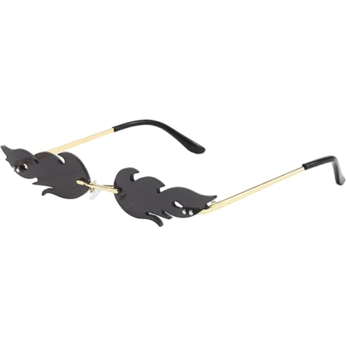 Whyzsjnclg Flamme Sonnenbrille, Flammgläser Neuheit Sonnenbrille einzigartige Formbrillen Foto Propem Fashion Party Spielzeug für Kinder Erwachsene Whyzsjnclg Flamme Sonnenbrille, Flammgläser Neuheit Sonnenbrille einzigartige Formbrillen Foto Propem Fashion Party Spielzeug für Kinder Erwachsene von Whyzsjnclg