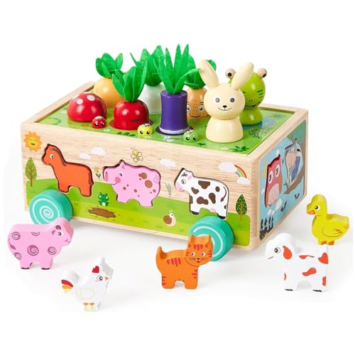 Whyzsjnclg Holzbaumtiere, Montessori Spielzeug Natrual Holzstammtiere Spaß & Bildung Tierspielzeug Geschenke für Kinder Geburtstag Whyzsjnclg Holzbaumtiere, Montessori Spielzeug Natrual Holzstammtiere Spaß & Bildung Tierspielzeug Geschenke für Kinder Geburtstag von Whyzsjnclg