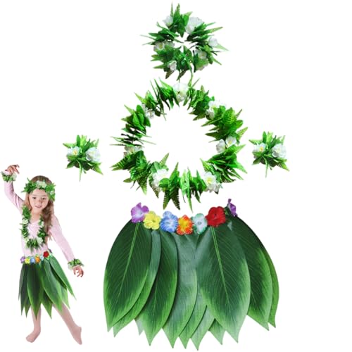 Whyzsjnclg Hula -Rock, Hula -Rock für Erwachsene 5pcs/Set Green Blatt mit Halsketten Armbändern Stirnband Hawaiianische Kostümkleid für Luau Party Gefälligkeiten, s Whyzsjnclg Hula -Rock, Hula -Rock für Erwachsene 5pcs/Set Green Blatt mit Halsketten Armbändern Stirnband Hawaiianische Kostümkleid für Luau Party Gefälligkeiten, s von Whyzsjnclg