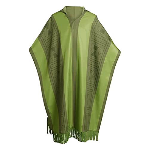 Whyzsjnclg Kinder Brun Kostüm Camilo Cosplay Kostüm Cape Cloak Robe Halloween Uniform Tops für Halloween Masquerade, 120 Größe für Höhe 115-125 cm von Whyzsjnclg