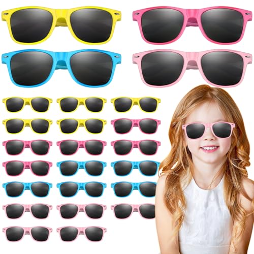 Whyzsjnclg Kinder Sonnenbrille, Kinder Sonnenbrille, 24-pcs UV-resistente Partygunst, 4, 9x1, 2 Zoll für Strandgeburtstagsfeier, Style 2 Whyzsjnclg Kinder Sonnenbrille, Kinder Sonnenbrille, 24-pcs UV-resistente Partygunst, 4, 9x1, 2 Zoll für Strandgeburtstagsfeier, Style 2 von Whyzsjnclg