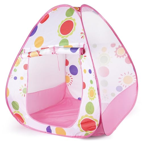 Whyzsjnclg Kinderspiele Zelt, Kinderzelt im Innen, faltbares Spiel, atmungsaktive Ballgrube, leicht zu Frequenz für Mädchen, Jungen, Style-2 von Whyzsjnclg