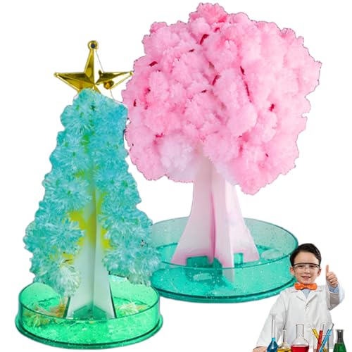 Whyzsjnclg Kristallwachsende Kits im Alter von 5 bis 8 Jahren, Kristallwachstumskit Neuheit DIY Fun Science Kit Mini Paper Weihnachten für Kinder Whyzsjnclg Kristallwachsende Kits im Alter von 5 bis 8 Jahren, Kristallwachstumskit Neuheit DIY Fun Science Kit Mini Paper Weihnachten für Kinder von Whyzsjnclg