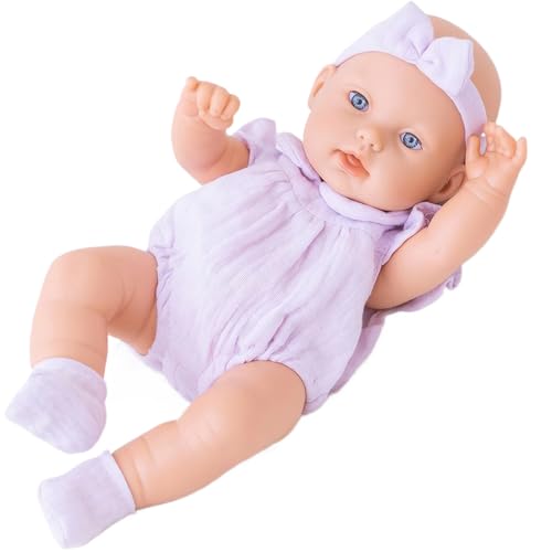 Whyzsjnclg Realistische Babypuppe 12 Zoll gekleidete Babypuppe mit süßem Gesicht, beweglichen Armen und Beinen waschbar für Baby -Mädchen Geschenke, Stil 1 Whyzsjnclg Realistische Babypuppe 12 Zoll gekleidete Babypuppe mit süßem Gesicht, beweglichen Armen und Beinen waschbar für Baby -Mädchen Geschenke, Stil 1 von Whyzsjnclg