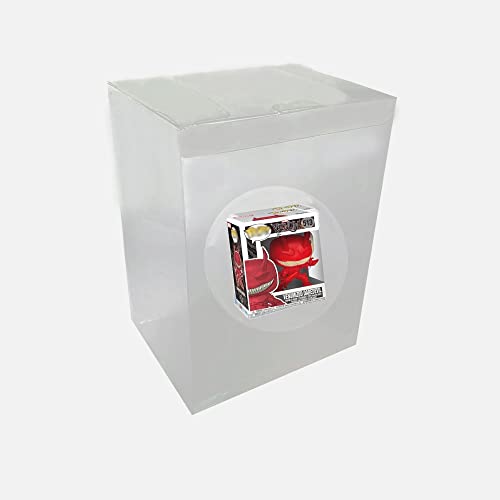 WICAREYO 5pcs Schutzhülle Protective Case 0.4MM Dicke aus durchsichtigem Kunststoff passend für Figure 6 Zoll Vinyl Figuren von WICAREYO