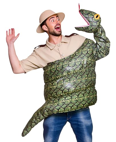 Adult Novelty Snake Fancy Dress (One Size) Funny Costume von Wicked Costumes