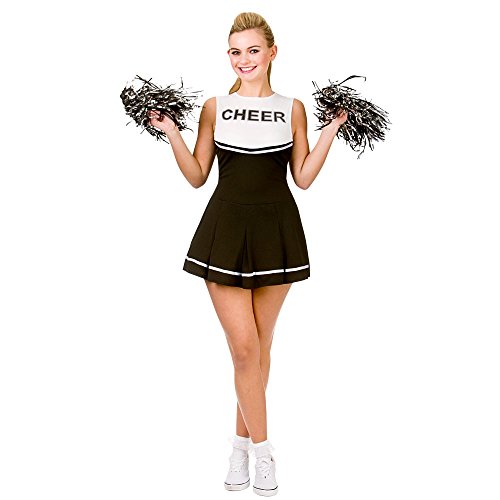 Cheerleader Black / White **NEW** Cheerleader Black / White **NEW** von Wicked Costumes