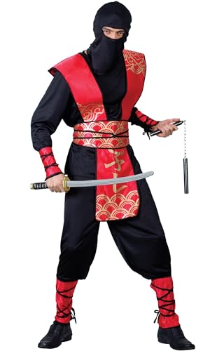 NINJA MASTER ADULT COSTUME FANCY DRESS UP PARTY NINJA MASTER ADULT COSTUME FANCY DRESS UP PARTY von Wicked Costumes