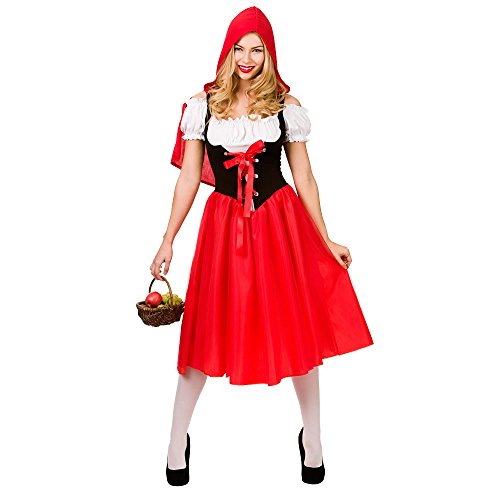 Red Riding Hood Costume Woman Fancy Dress Large von Wicked Costumes