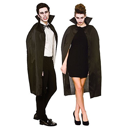 Wicked Costumes Unisex Vampire Cape with Collar 42" Blakc Red (Black) von Wicked Costumes