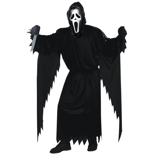 Scream Ghost Face Adult Costume One Size Halloween Fancy Dress Scream Ghost Face Adult Costume One Size Halloween Fancy Dress von Fun World
