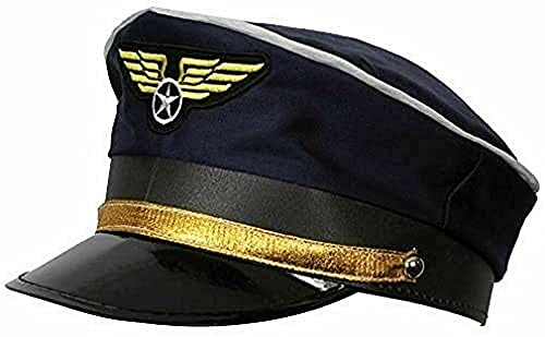 Unbekannt Wicked - Airline Pilots Cap (min 6) von Wicked Costumes