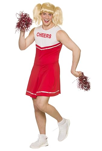 Wicked Costumes Cheerleader-Kostüm für Herren, Größe M Wicked Costumes Cheerleader-Kostüm für Herren, Größe M von Wicked Costumes