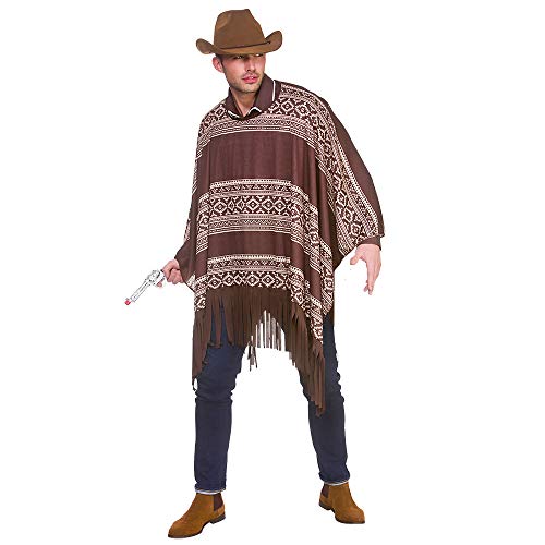 Wicked Costumes Western-Poncho für Erwachsene, Einheitsgröße Wicked Costumes Western-Poncho für Erwachsene, Einheitsgröße von Wicked Costumes