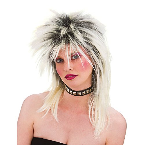 Wicked Costumes Rocker-Perücke für Erwachsene, 80er-Jahre-Kostüm Wicked Costumes Rocker-Perücke für Erwachsene, 80er-Jahre-Kostüm von Wicked Costumes