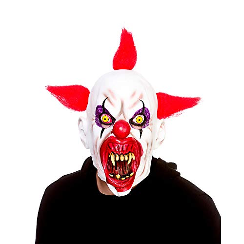 Wicked Costumes Erwachsene Unisex Kannibalen Clown Latex Maske Halloween Kostümzubehör von Wicked Costumes