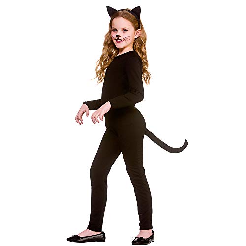 Wicked Costumes Halloween-Kostüm für Kinder, Motiv: schwarze Katze, Größe L (8–10 Jahre), Buchwoche, Halloween von Wicked Costumes