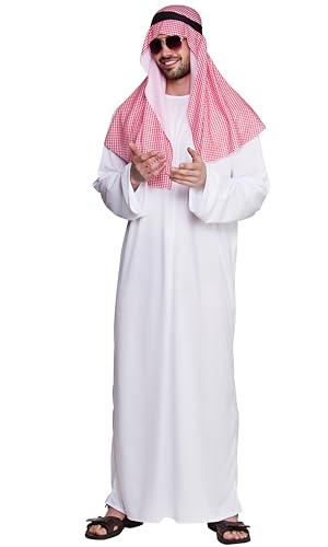 Wicked Costumes Herren-Kostüm, arabischer Scheich, Einheitsgröße Wicked Costumes Herren-Kostüm, arabischer Scheich, Einheitsgröße von Wicked Costumes