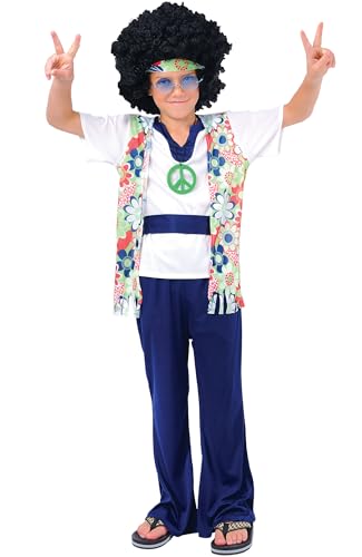 Wicked Costumes Hippie-Kostüm für Jungen, Größe M (5–7 Jahre) von Wicked Costumes