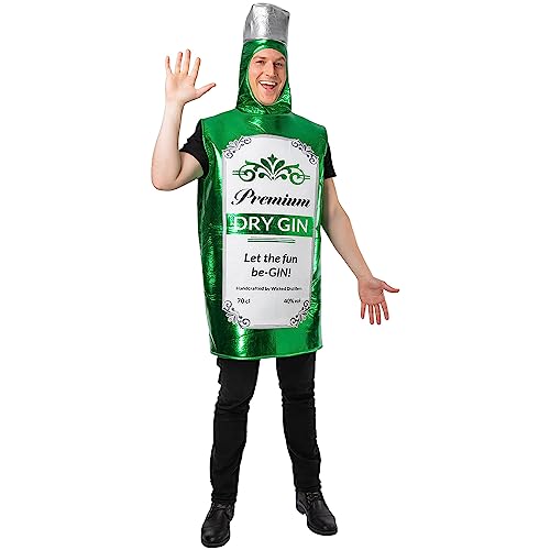 Wicked Costumes Lustiges Gin-Kostüm für Erwachsene, Einheitsgröße Wicked Costumes Lustiges Gin-Kostüm für Erwachsene, Einheitsgröße von Wicked Costumes