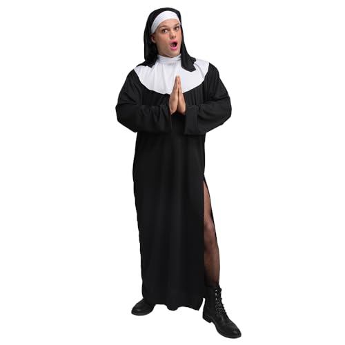 Wicked Costumes Lustiges Nonnenkostüm für Herren, Standardgröße Wicked Costumes Lustiges Nonnenkostüm für Herren, Standardgröße von Wicked Costumes