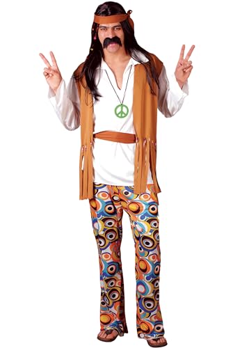 Wicked Costumes Woodstock Hippie-Kostüm für Herren, Größe XL Wicked Costumes Woodstock Hippie-Kostüm für Herren, Größe XL von Wicked Costumes