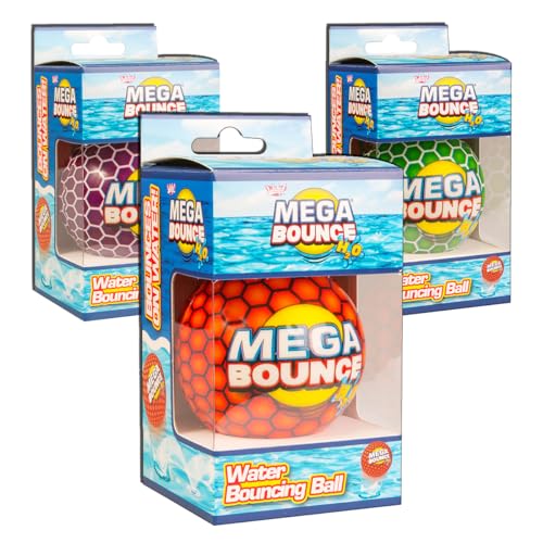 Wicked Mega Bounce H2O | Der Hüpfball, der über Wasser springt (orange) von Wicked