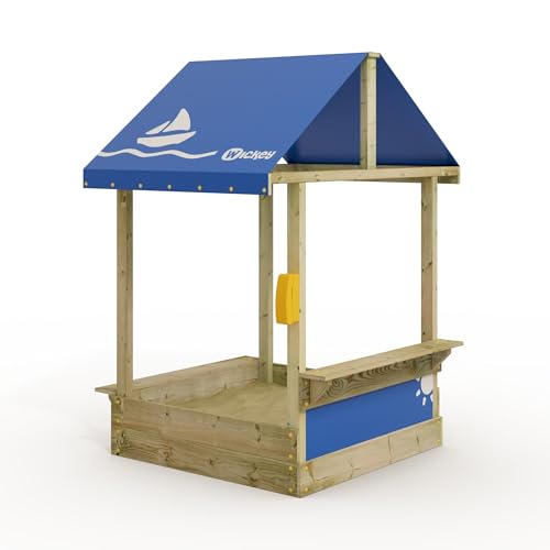 Wickey Sandkasten Dinky mit blauem Dach - Sandbox 113 x 113 x 28 cm - imprägniertes Massivholz Wickey Sandkasten Dinky mit blauem Dach - Sandbox 113 x 113 x 28 cm - imprägniertes Massivholz von Wickey
